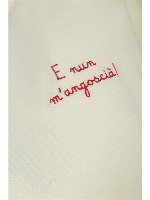 Maglione Heron in lana con ricamo E Nun m'angoscia Mc2 Saint Barth | HER002403393I